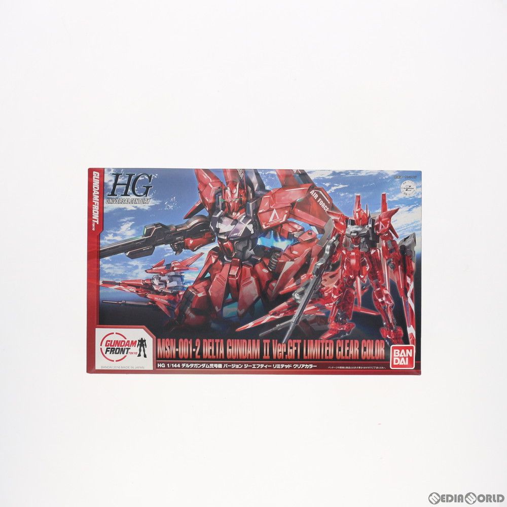 BANDAI - ガンダムフロント東京限定 HGUC 1/144 MSN-001-2 デルタガンダム弐号機 Ver.GFT LIMITED CLEAR COLOR 機動戦士ガンダムUC(ユニコーン) MSV プラモデル(0211774) バンダイ Amazon | ガンダムフロント東京限定 HGUC 1/144 MSN-001-2