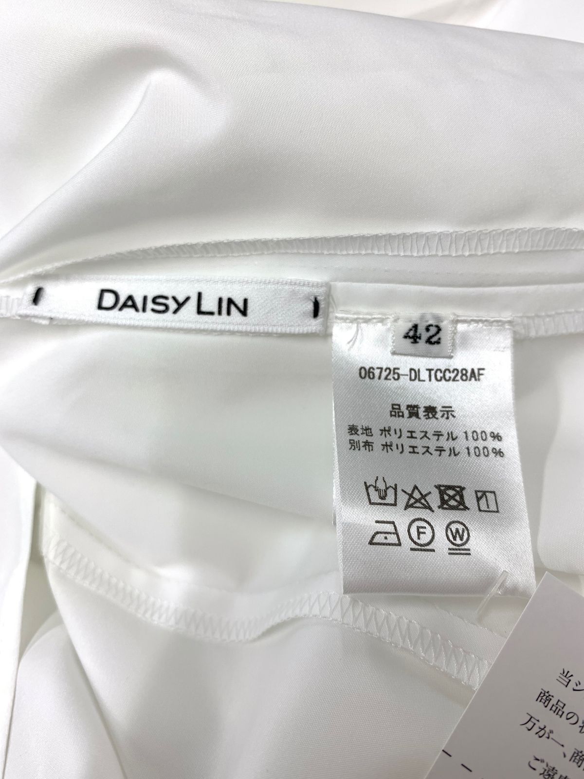 デイジーリン Blouse Lady CECILE 06725 シャツ ブラウス 42 ホワイト 