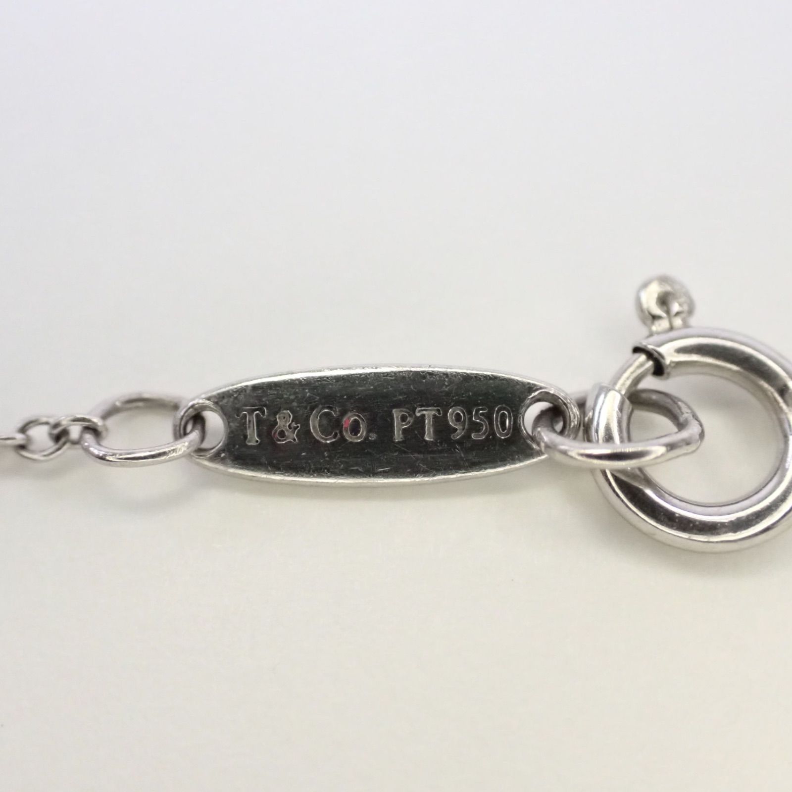 Tiffany & Co. バイザヤード　ブレスレット　プラチナ Tiffany & Co. ブレスレット バイザヤード ダイヤ プラチナ