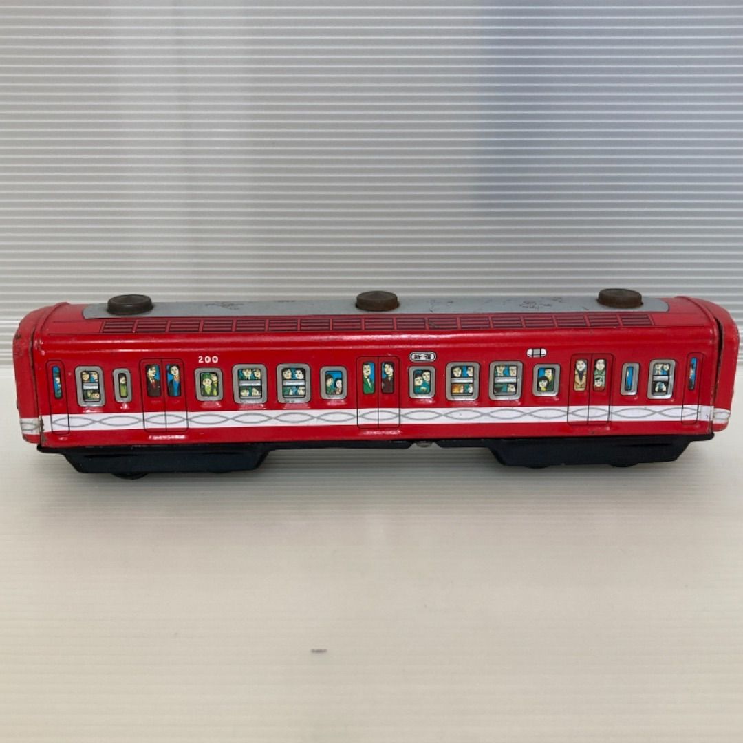 ブリキ 電車 おもちゃ 日本製 昭和レトロ - メルカリ
