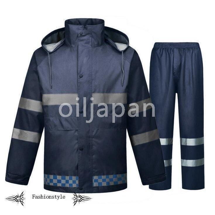 レインコート 雨カッパ ワークマン レインウェア レインスーツ レインウェア 上下セット 厚手 防水 撥水 男女兼用 通勤通学 アウトドア ブラック
