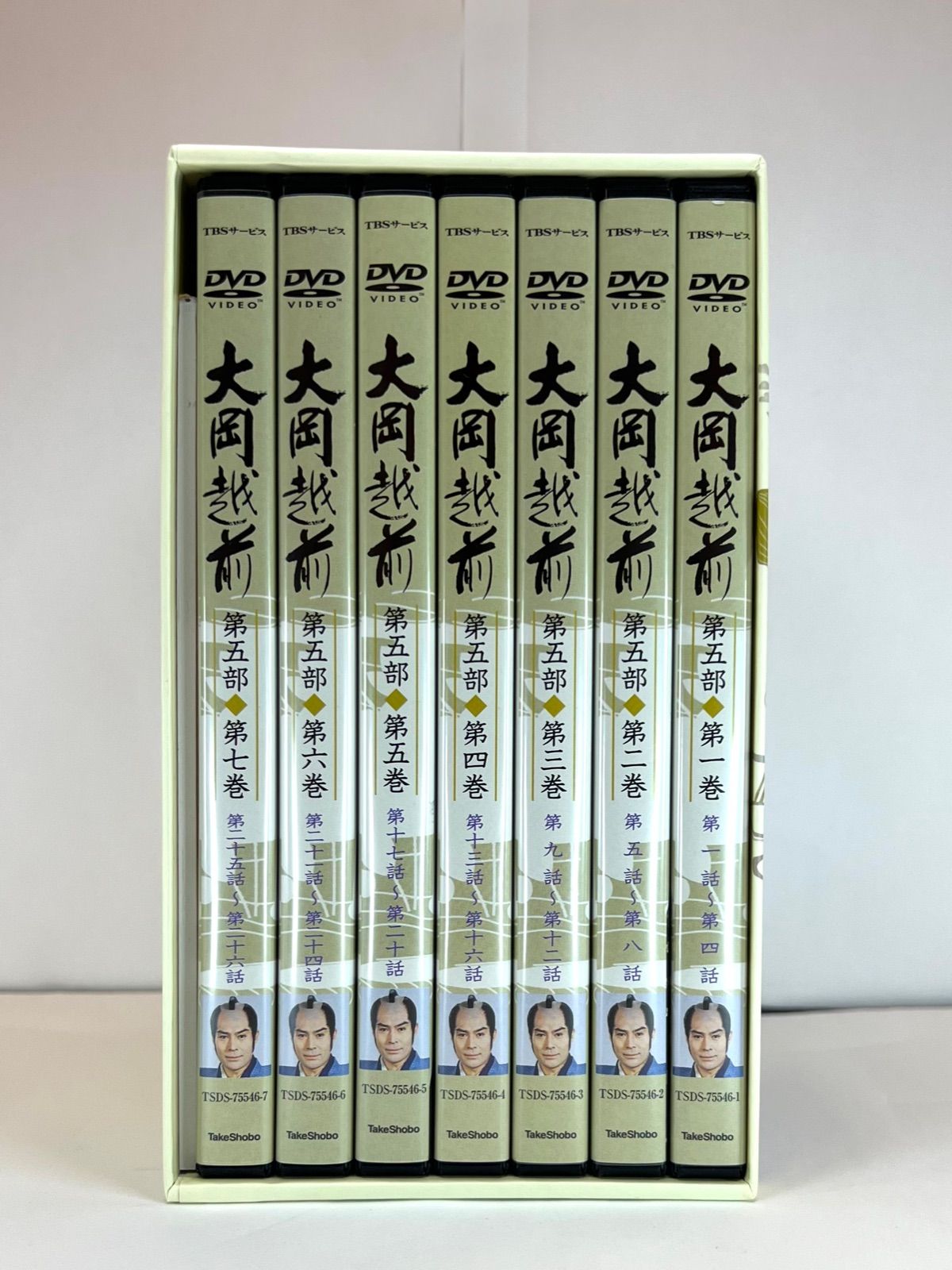 大岡越前 第一部 DVD-BOX〈7枚組〉〜第四部＜７枚組＞
