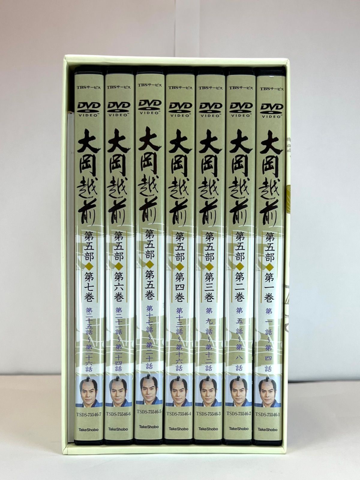 シャイニングゴールデン 大岡越前 第五部 DVD-BOX〈7枚組〉 一巻〜七巻