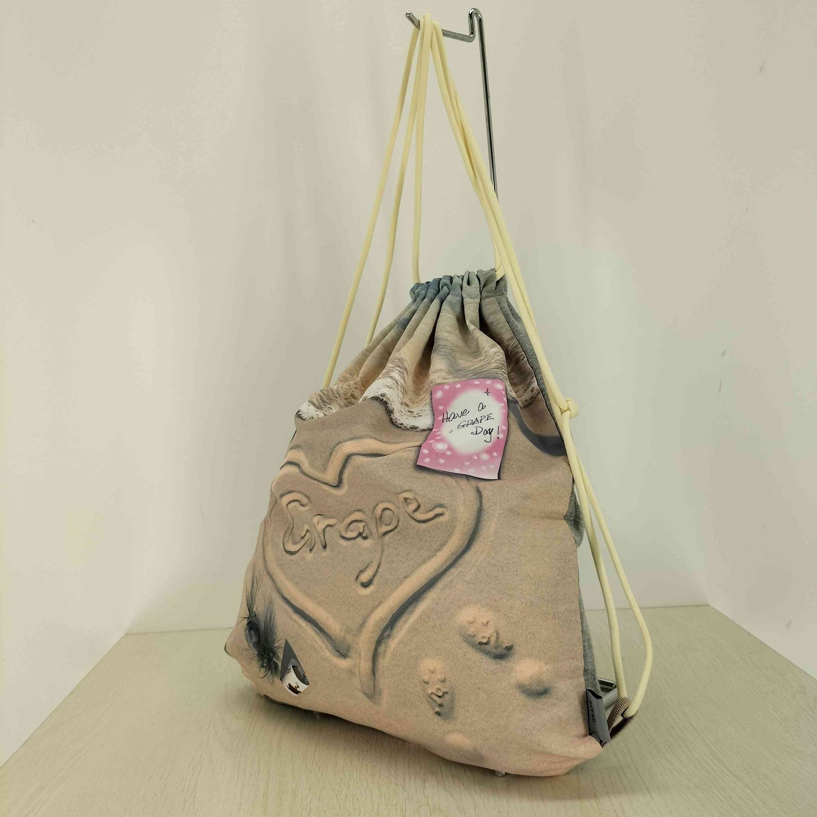 ユーズドフルギ 古着 GRAPE グラフィックプリント ナップサック レディース 表記無 DECORATOM_COM_BR