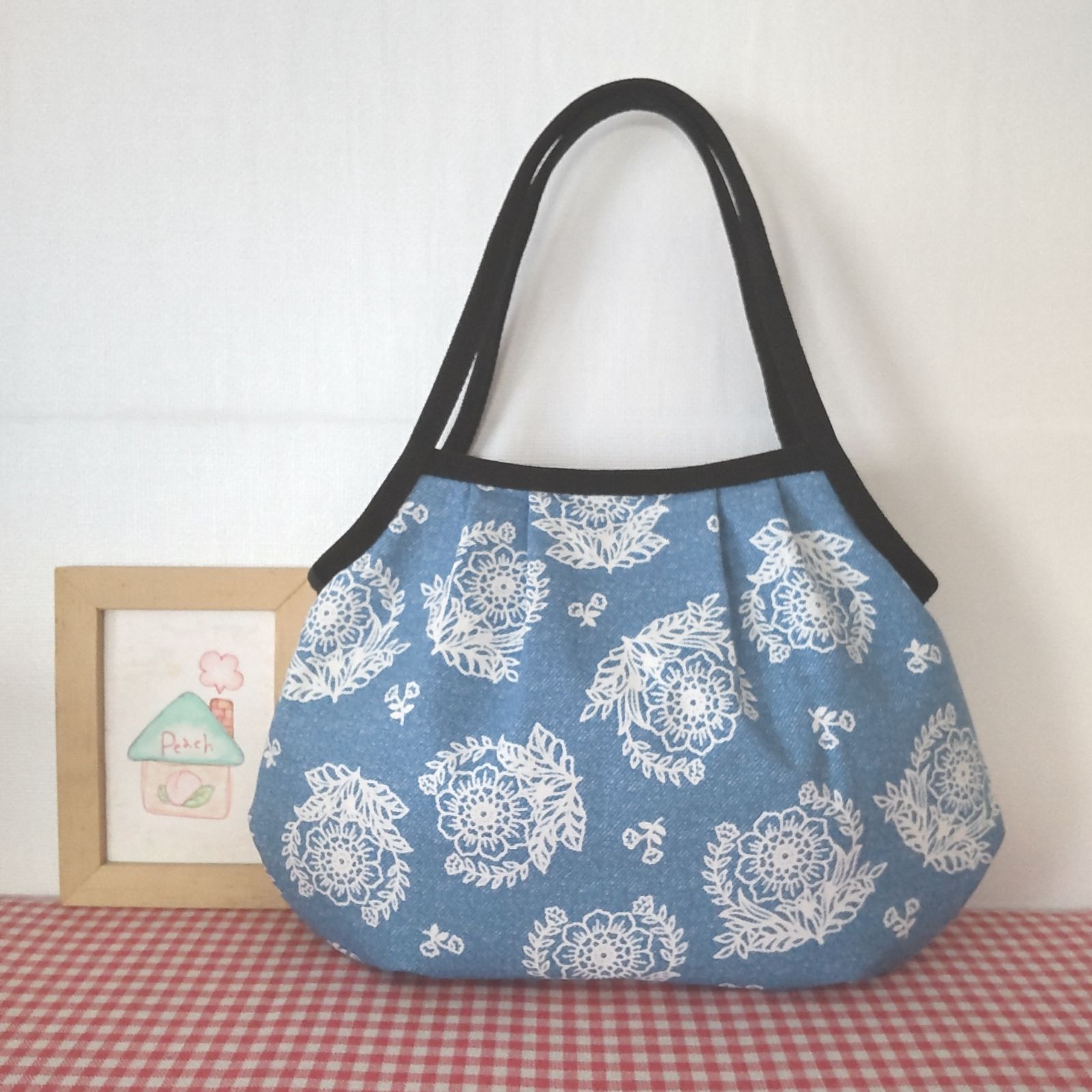 見本 グラニーバッグ 楽天市場】【ふるさと納税】＜ブラック×グレー＞グラニーバッグ