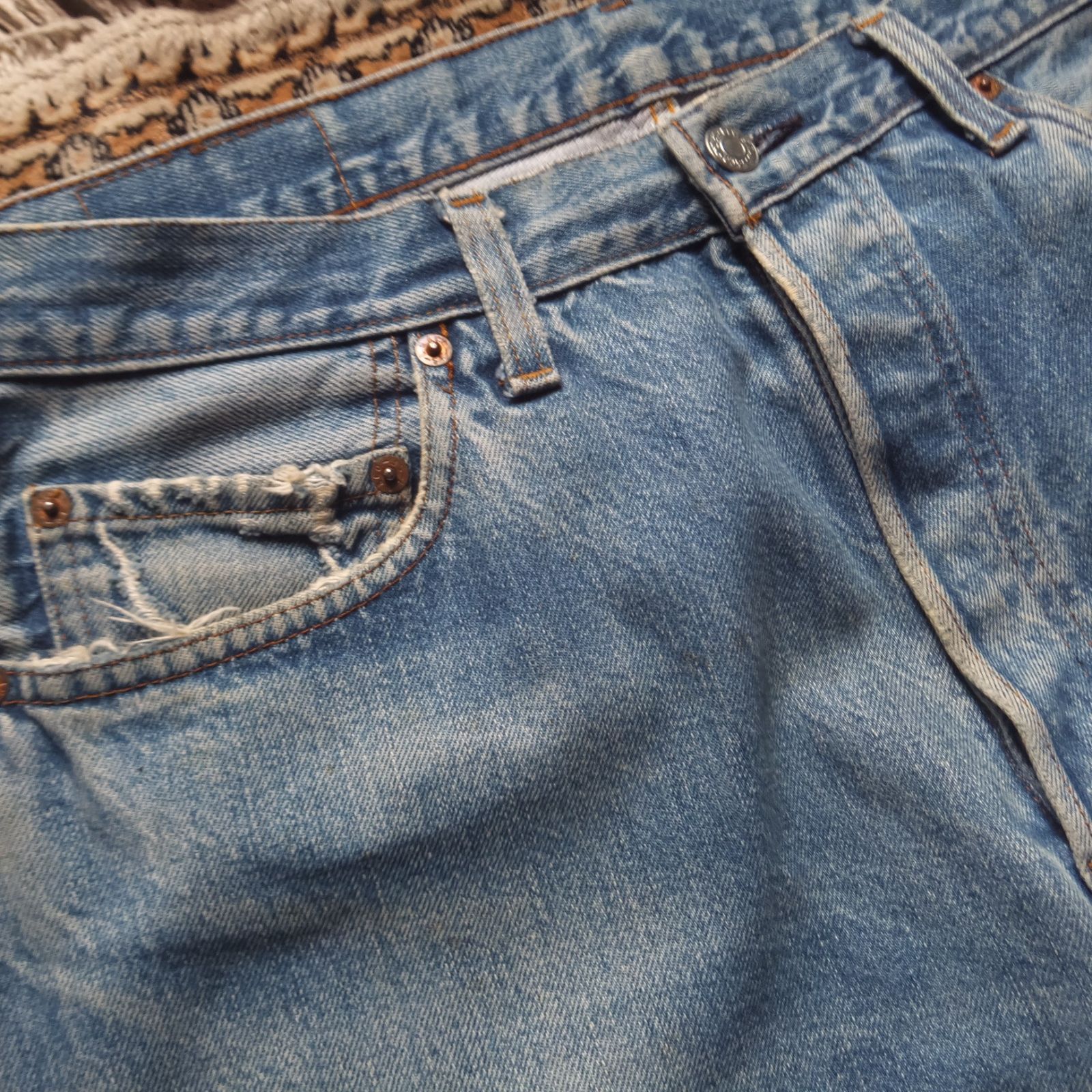 80s levis 501 黒カン 赤耳 セルビッチ エルパソ工場 デニムパンツ 
