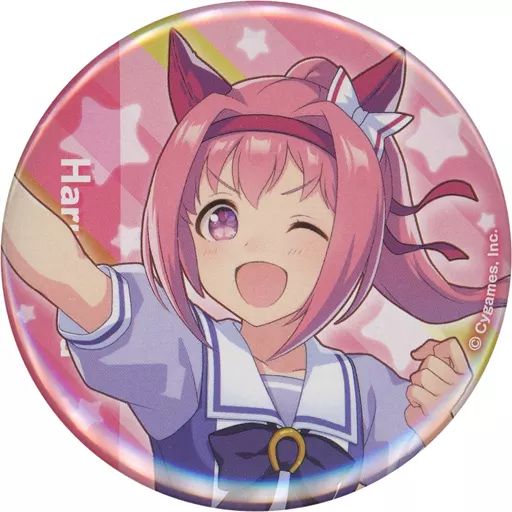 ハルウララ 缶バッジ 制服 缶バッジ 中古】バッジ・ピンズ ハルウララ 公式缶バッジ(制服Ver