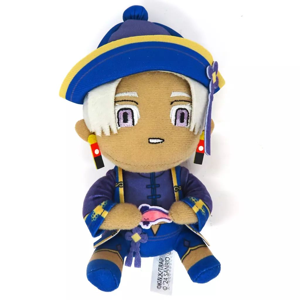 中古】ぬいぐるみ 黒川イザナ(チャイナ風衣装)＆きりみちゃん