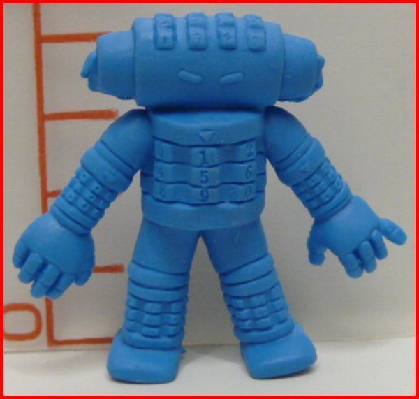 キン肉マン消しゴム 【パート13-176 キーマン□青】当時物 キン