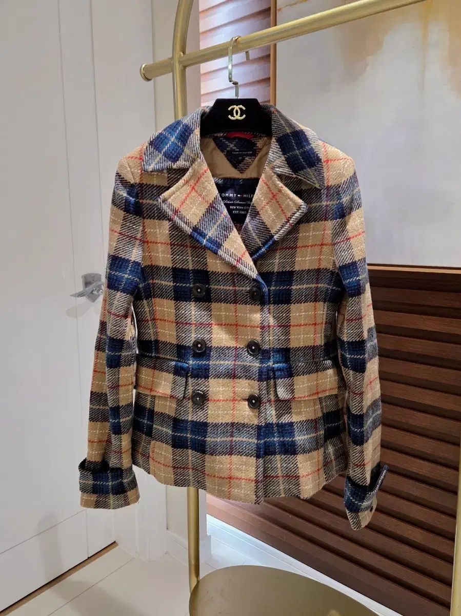 トミーヒルフィガー TOMMY HILFIGER ショート ウール コート