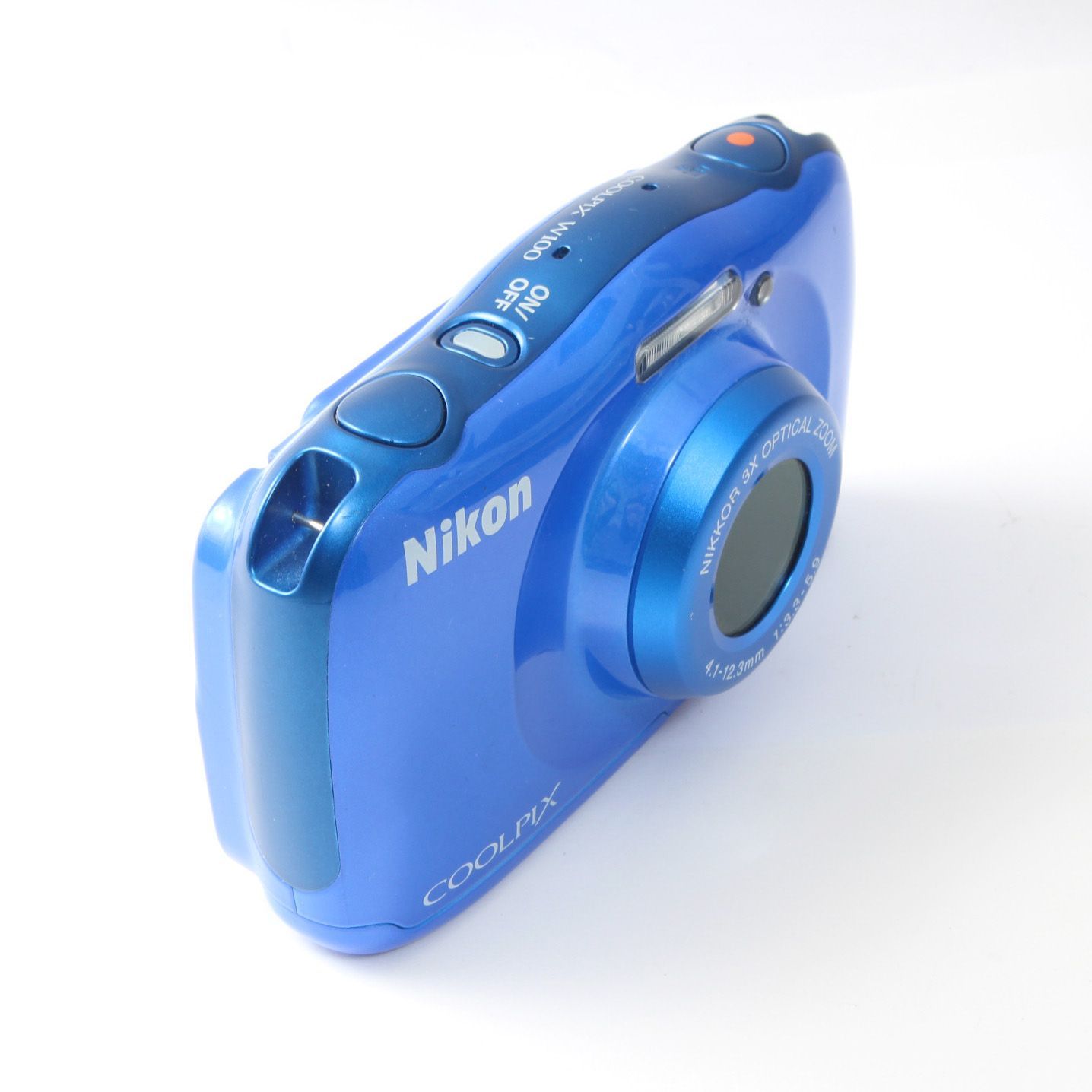 Nikon ニコン COOLPIX W100 ブルー 防水 コンパクトデジタル
