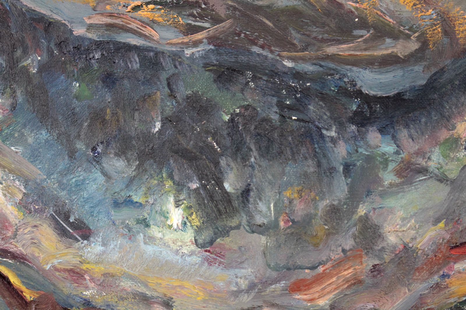 上野山清貢『魚』油彩画【真作保証】 絵画 - メルカリ