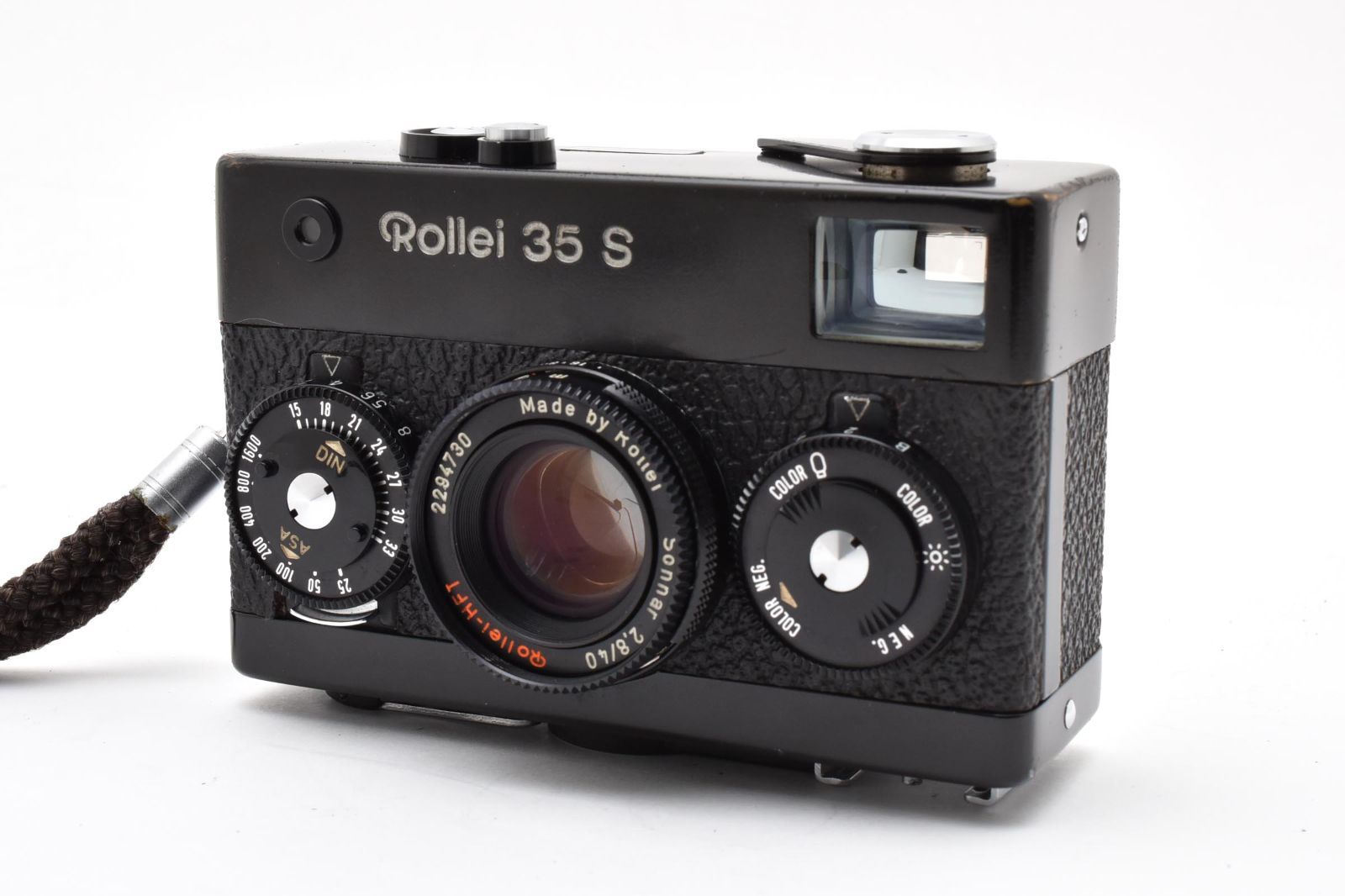 ［美品］rollei35 シンガポール　動作品　ローライ35 ☆美品☆ローライ Rollei ローライ 35S シンガポール製☆ LL348