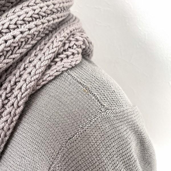 wnc エンポリオアルマーニ EMPORIOARMANI ニット・セーター 38 グレー  