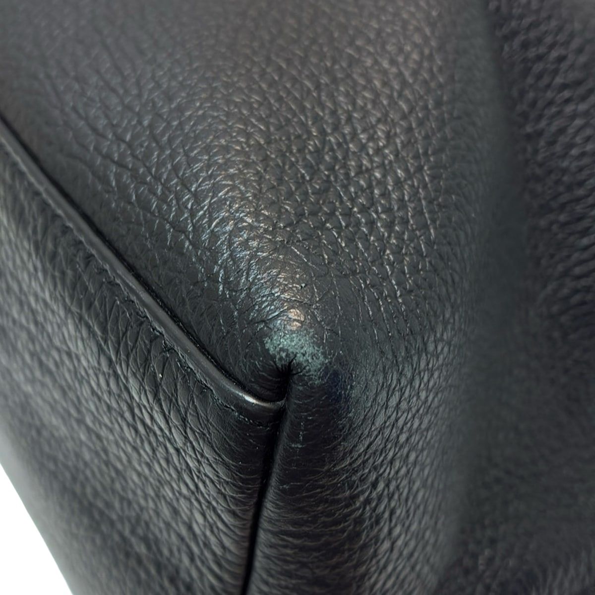 COACH(コーチ) ショルダーバッグ - F78203 黒×オレンジ×白 レザー  