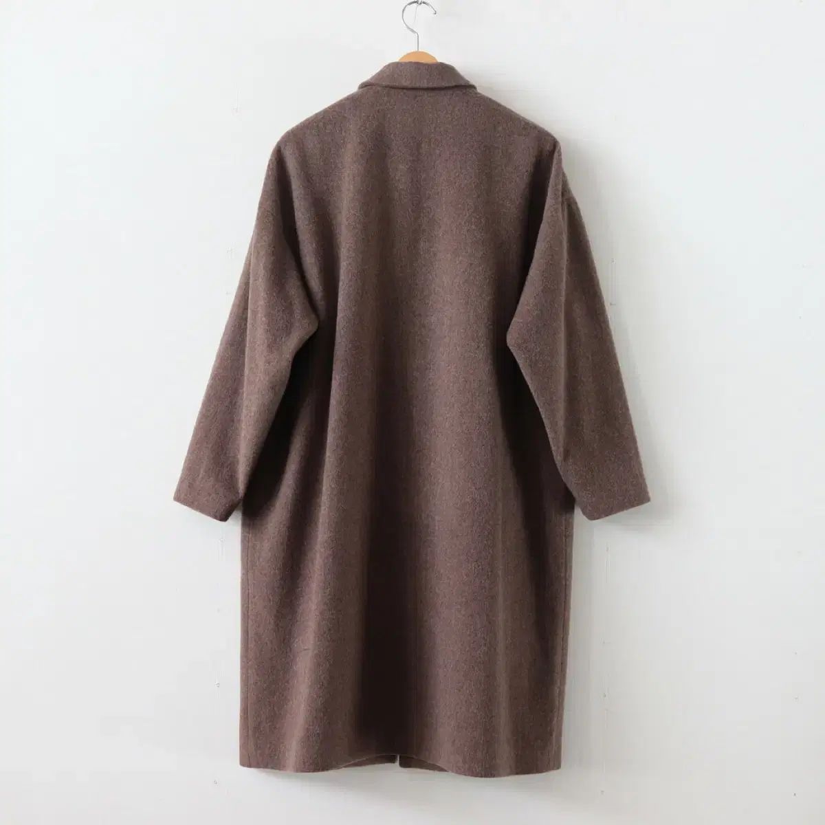 ダルカマラ（ Dulcamara ） 羊 キャスター ビッグ コート 茶色