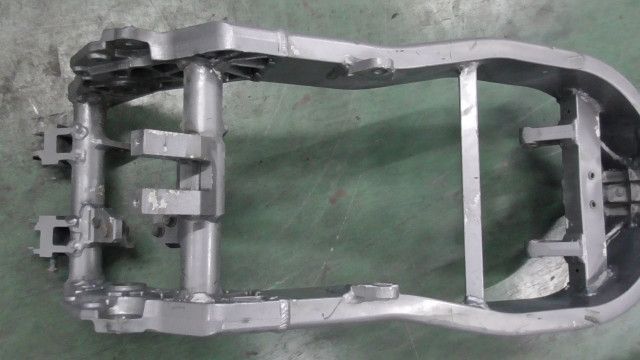 ZZR250 EX250H-027xxx の フレーム 書類付:#1673918383 - メルカリ