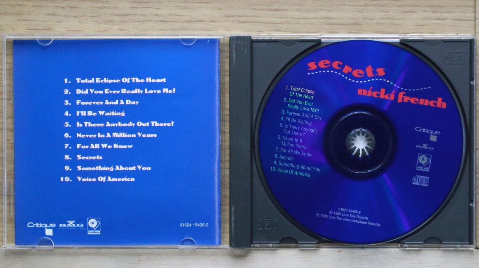 輸入盤CD☆ニッキー・フレンチ/Nicki French□ Secrets