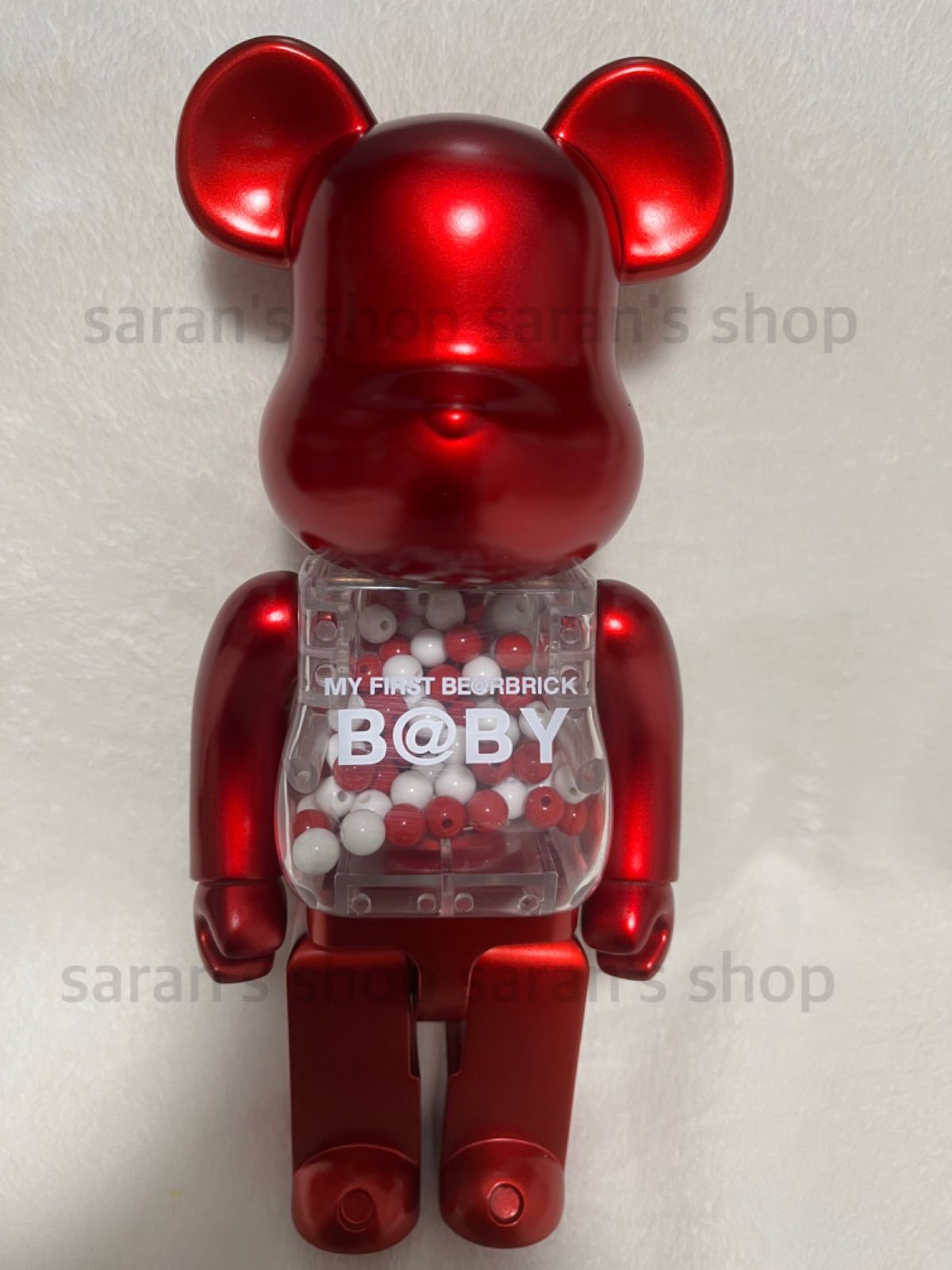 ベアブリック BE@RBRICK 400% 28センチ MY FIRST B@BY 千秋 赤