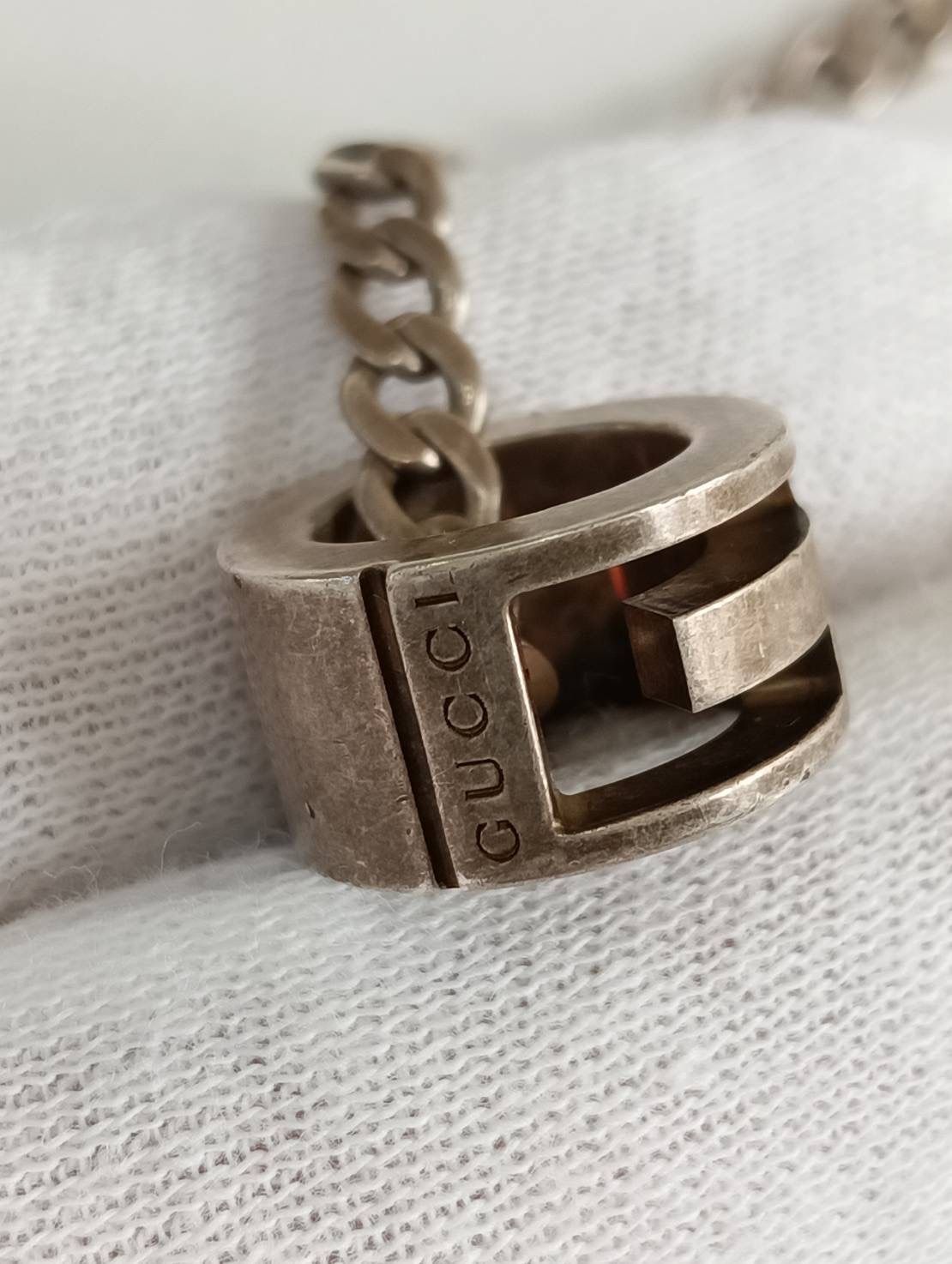 美品⭐︎GUCCI グッチ　カットアウトネックレス GUCCI グッチ ブランド ネックレス ペンダント メンズ