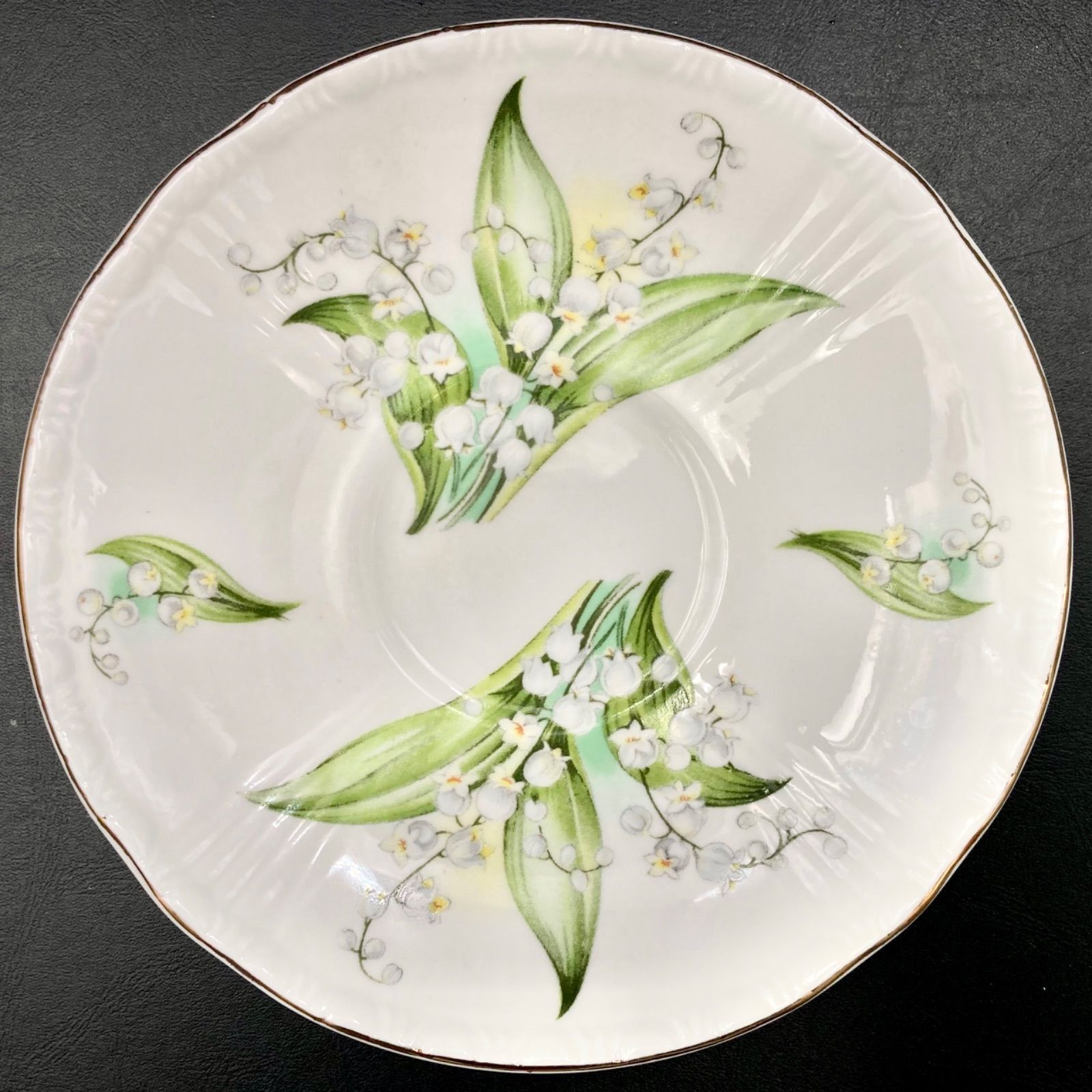 MZ618) Royal Grafton Lily of the Valley カップ＆ソーサー 2客 セット 現状品 - メルカリ