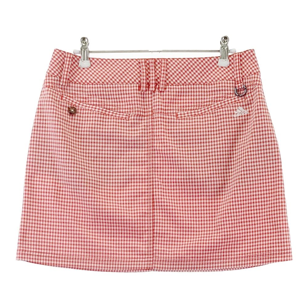 BURBERRY ゴルフ ピンク チェック スカート サイズ9 サイズ:L ADIDAS GOLF アディダスゴルフ N60002 スカート
