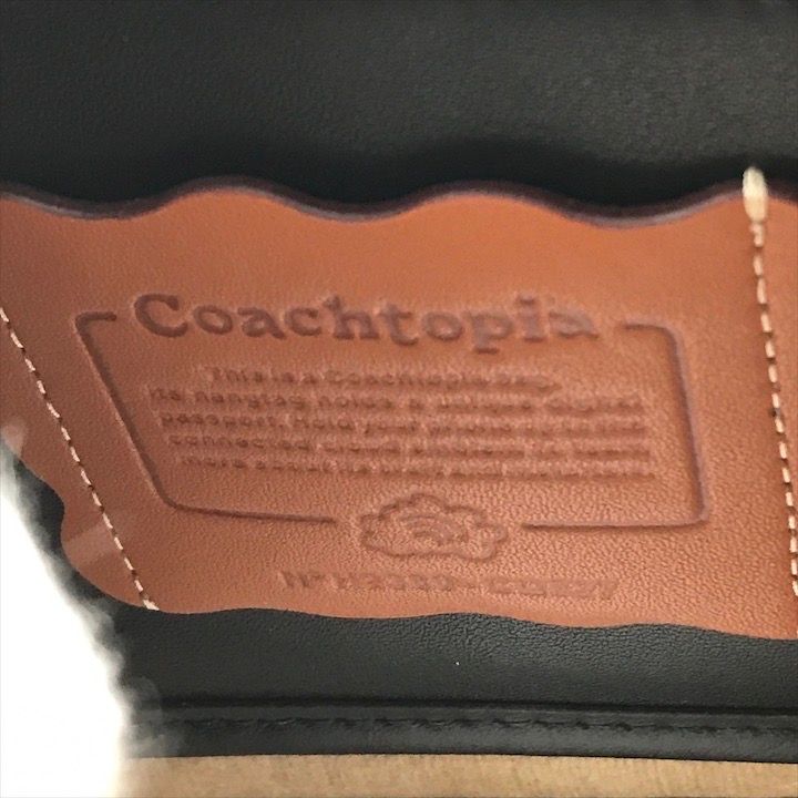 新品未使用品 Coachtopia コーチトピア エルゴ レザー スリーピー  