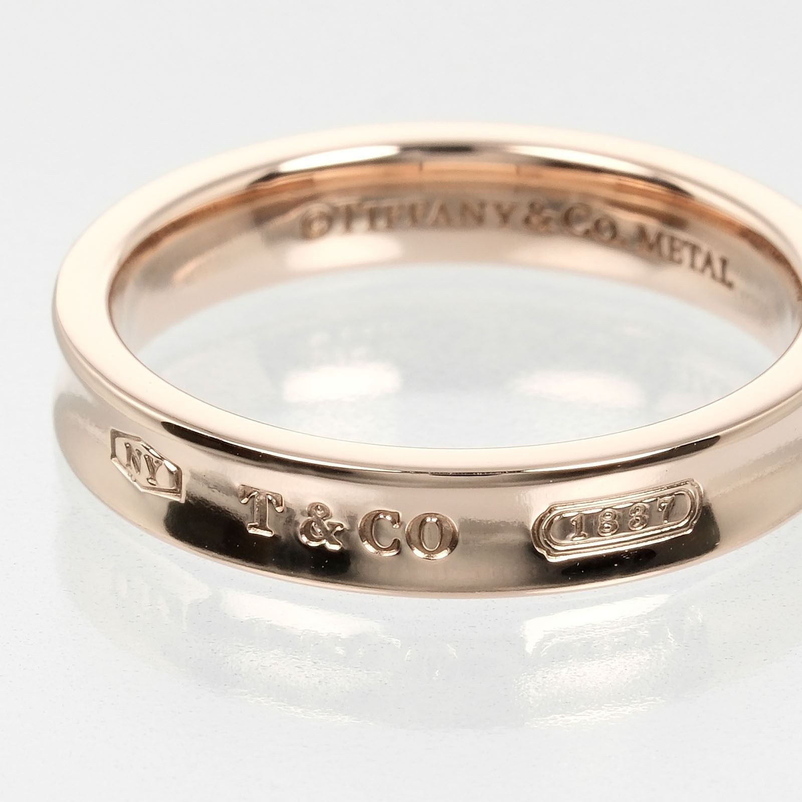 TIFFANY&Co.】ティファニー 1837 ルベドメタル 15号 レディース 4.14g  