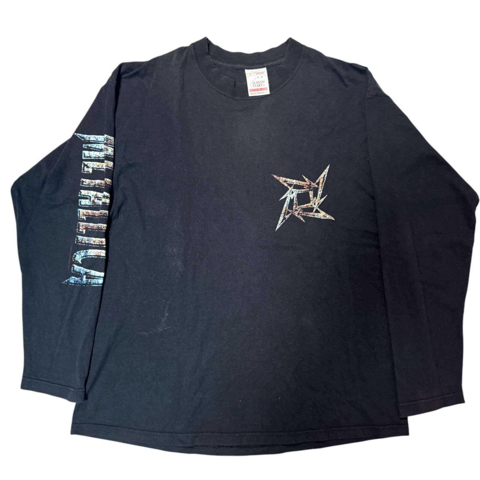 90s Metallica LOAD ロゴ プリント 1996 長袖Tシャツ Lサイズ バンドT 