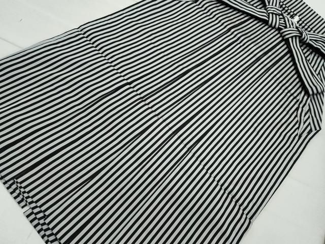 平和屋着物●男性 馬乗り袴 縞 洗える着物 CAAZ0864vf