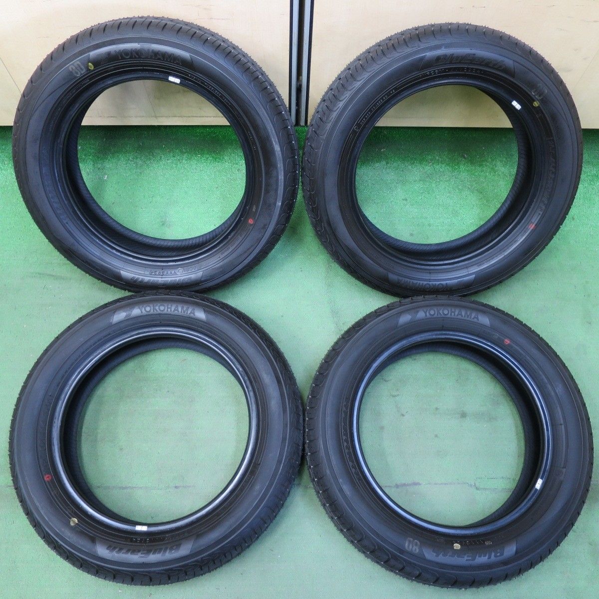 新車外し！24年☆155/65R14 ヨコハマ ブルーアース AE01K タイヤ 14 