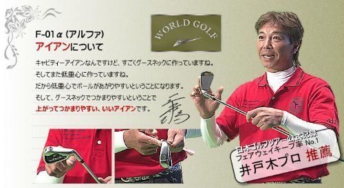 数量 フレックスS 右用 アイアンセット WE-JF01-iS-MRS メンズ F-01α S EAGLE ワールドイーグル WORLD