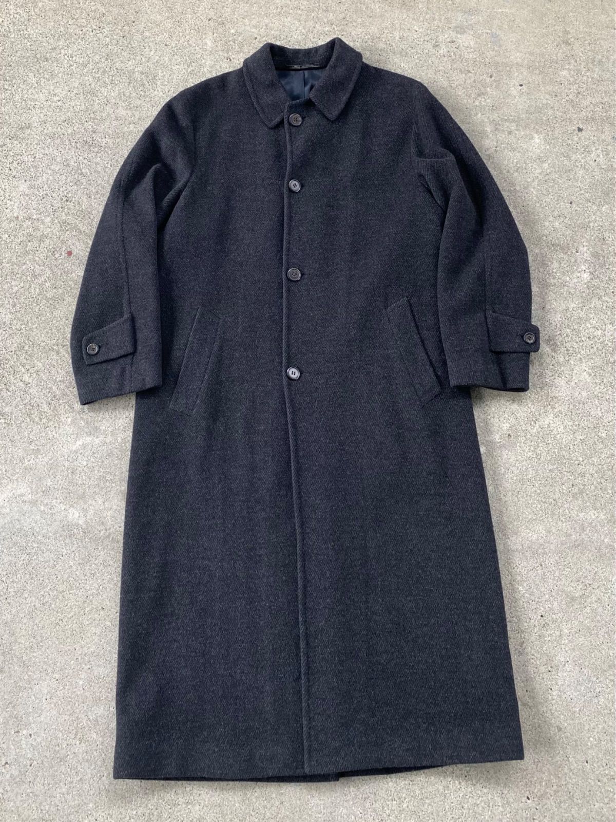 人気 CORNELIANI コルネリアーニ ステンカラーコート イタリア製 48