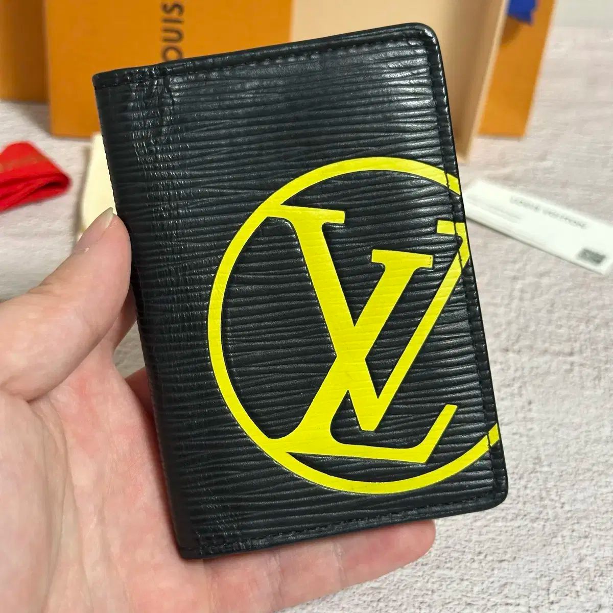 版 Louis Vuitton ルイヴィトン サークルロゴ オーガナイザー カードウォレット