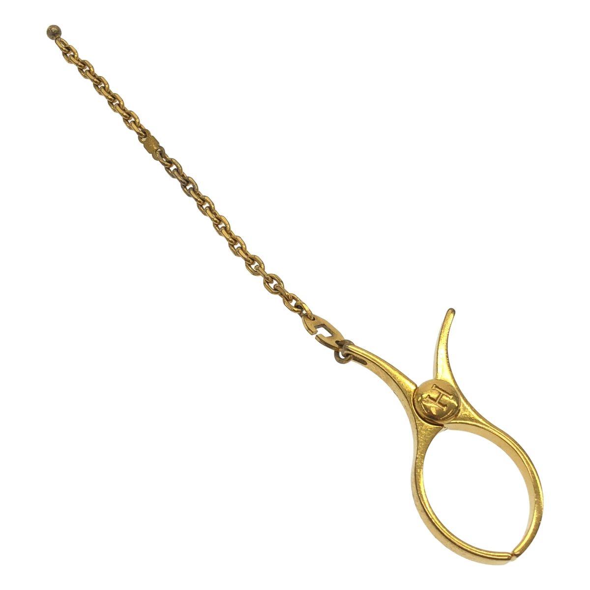 HERMES エルメス Filou フィルーグローブホルダー ゴールド