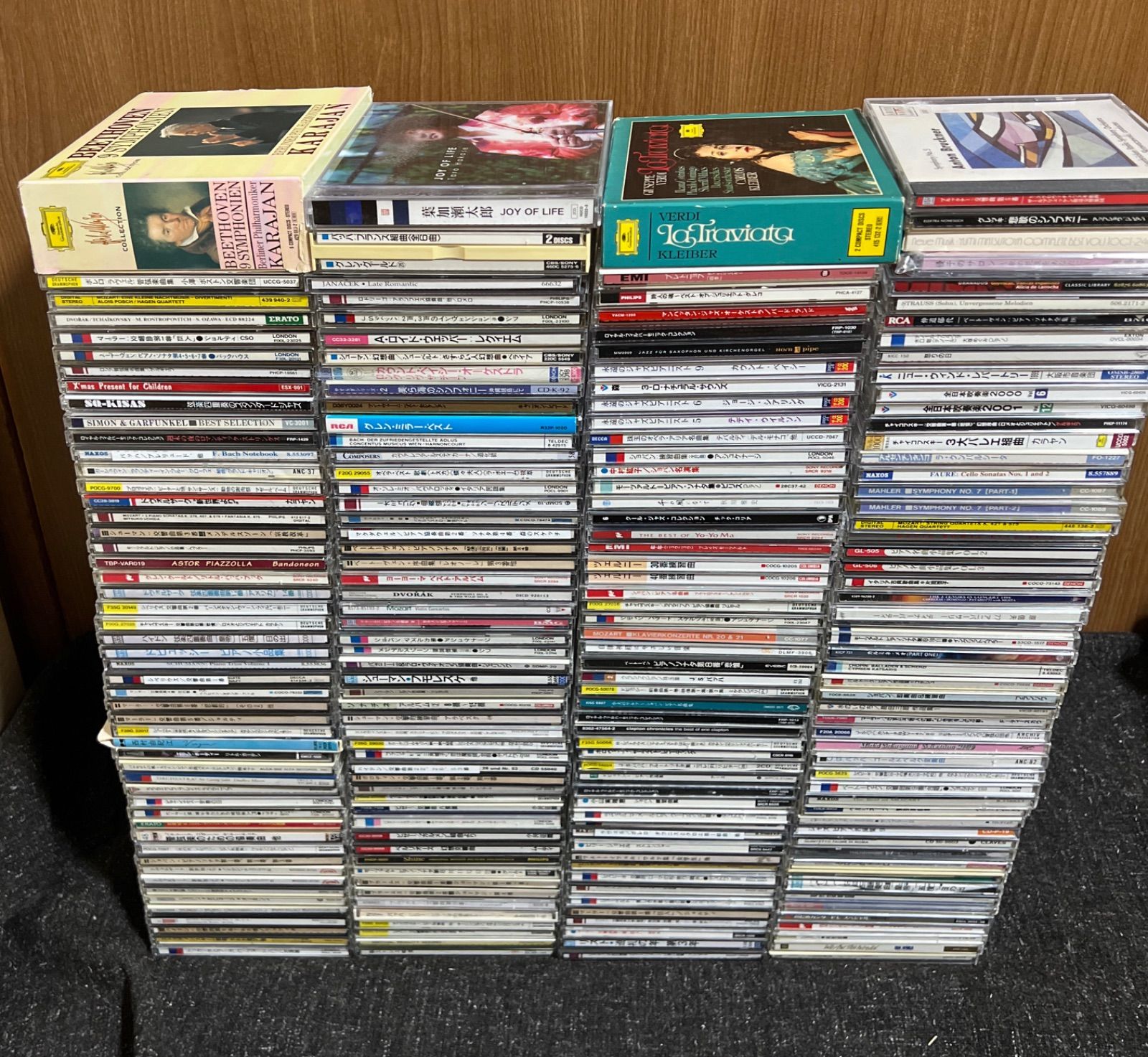 クラシック CD205枚セット バッハ ベートーヴェン マーラー ショパン ハイドン ラフマニノフ ドヴォルザーク ラヴェル ブラームス