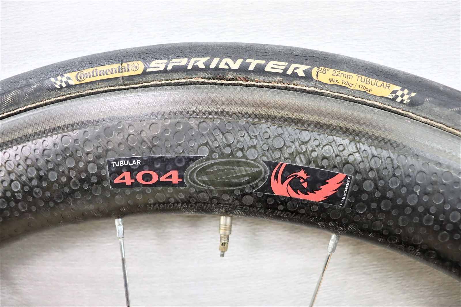 10 ZIPP 404 SPEED WEAPONRY TUBULAR ジップ チューブラー カンパ 