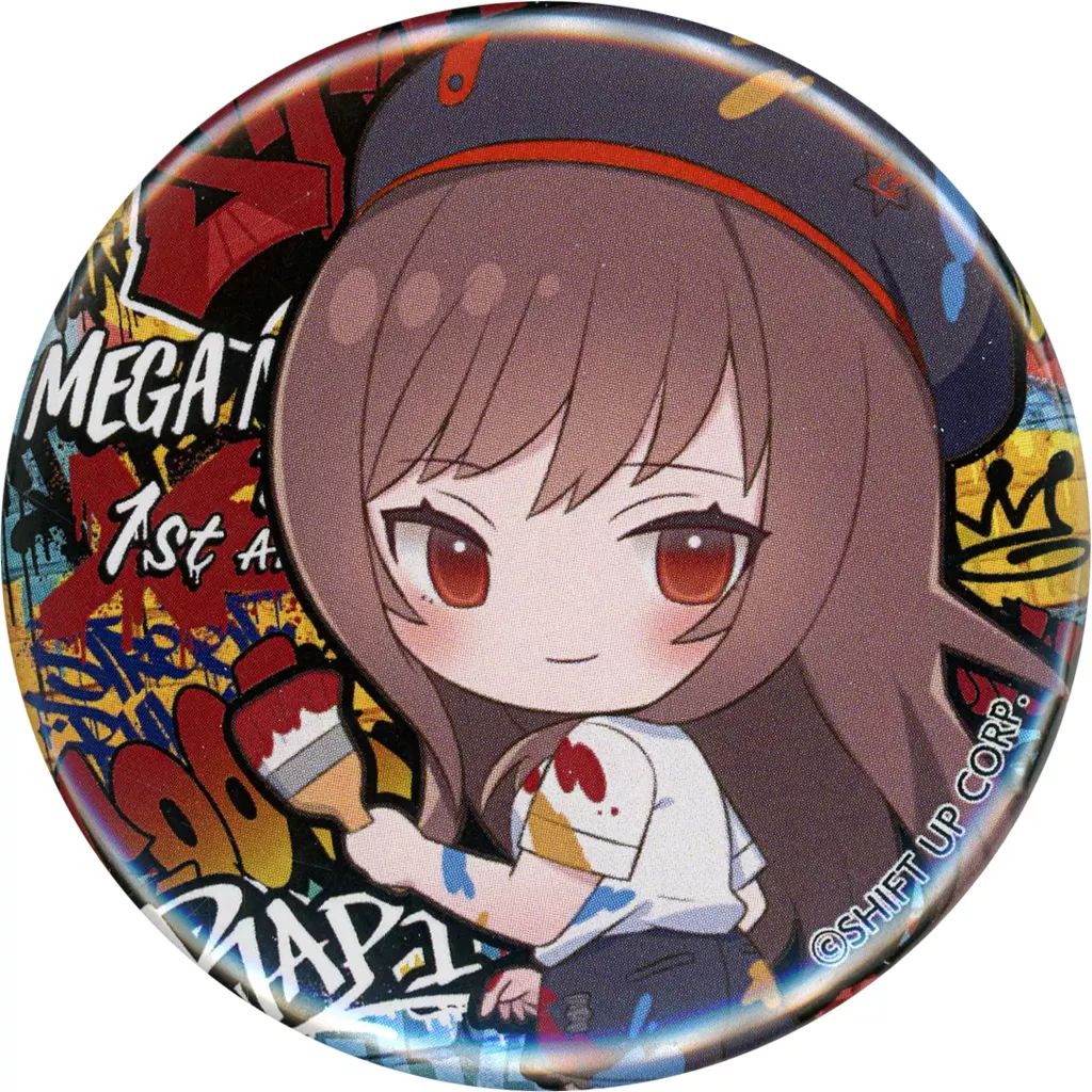 中古】バッジ・ピンズ ラピ 「勝利の女神：NIKKE 1周年フェア缶バッジ