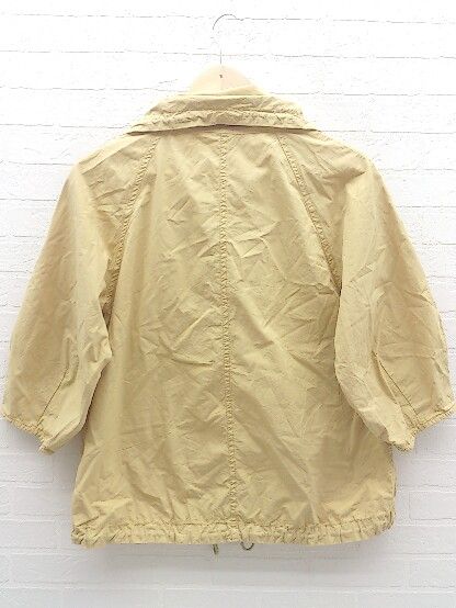 AND MARY ベージュ ジャケット ◇ FRAMeWORK フレームワーク 長袖 ジップアップ ジャケット サイズ38