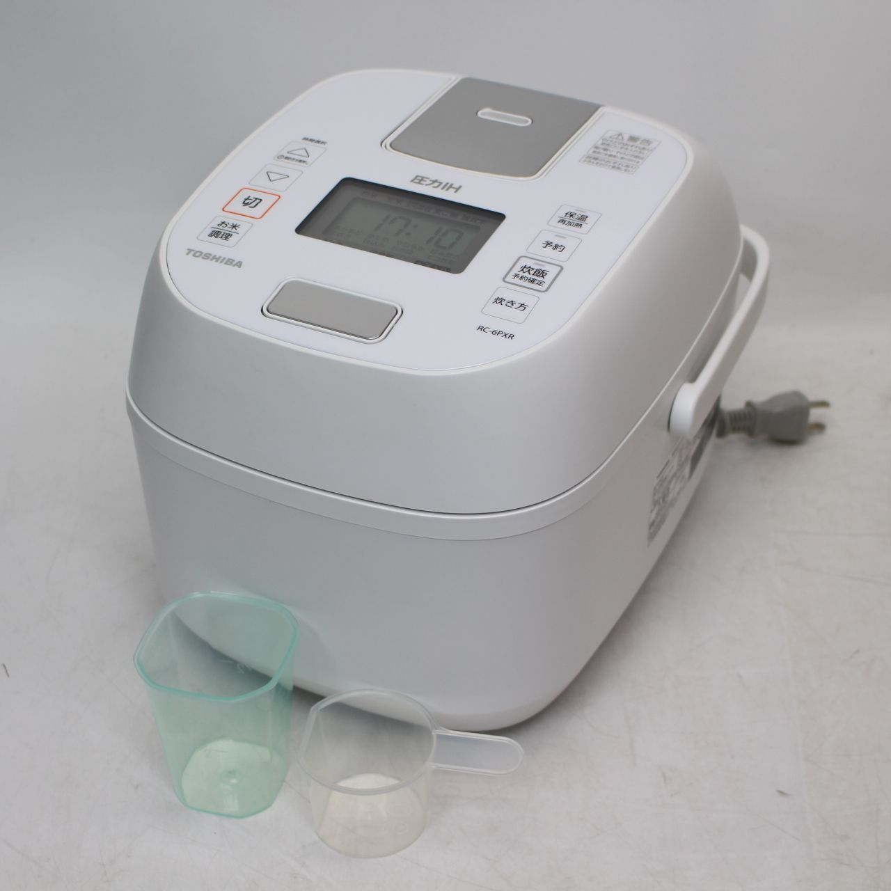 300)東芝 圧力IH炊飯器 RC-6PXR 2022年製 炊飯器 TOSHIBA - メルカリ