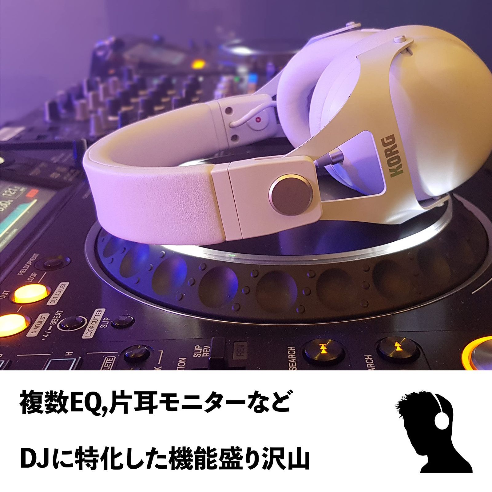 DJヘッドホン NC-Q1