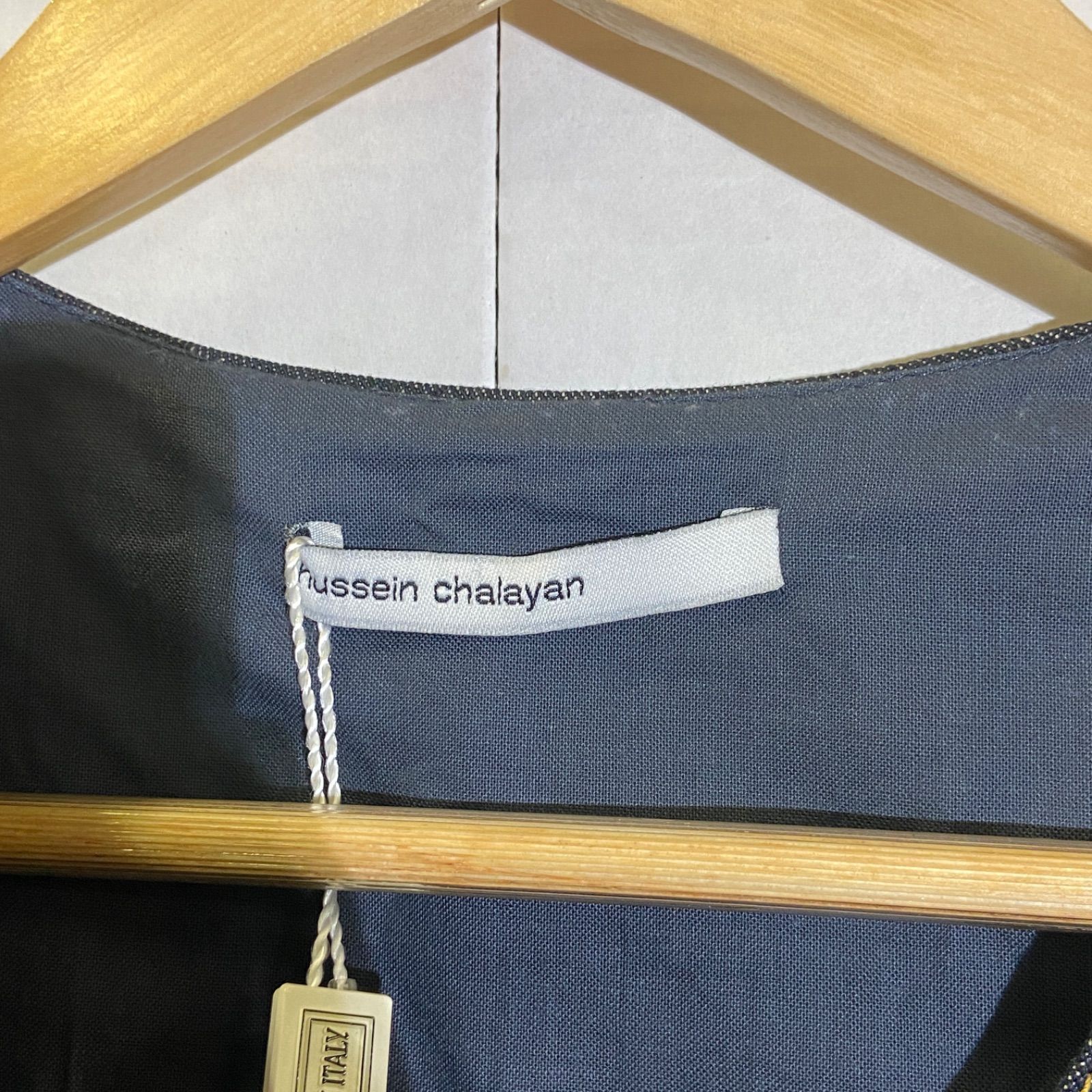 タグ付き美品】hussein chalayan フセインチャラヤン デニム