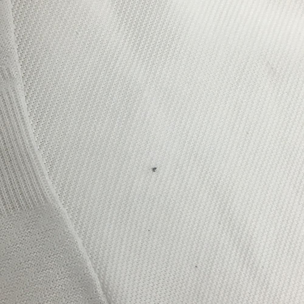新品 パーリーゲイツ 幾何リンクスジャガード半袖ハイネックカットソー(5)L/白 パーリーゲイツ 半袖ハイネックシャツ 白 稲妻 とけニコ メンズ