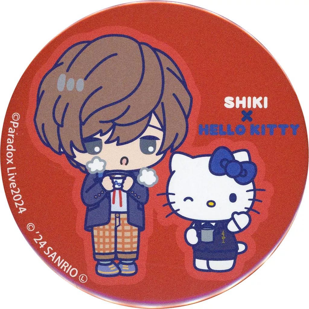 中古】バッジ・ビンズ 闇堂四季×ハローキティ 「Paradox Live×サンリオ