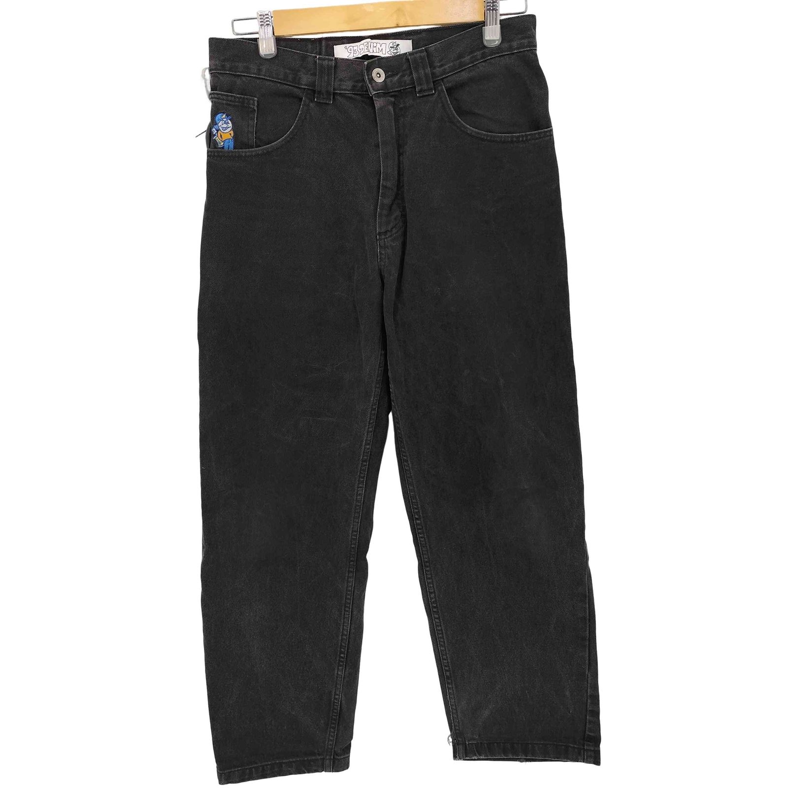 ポーラースケートカンパニー POLAR SKATE CO. 93 DENIM ブラックデニム