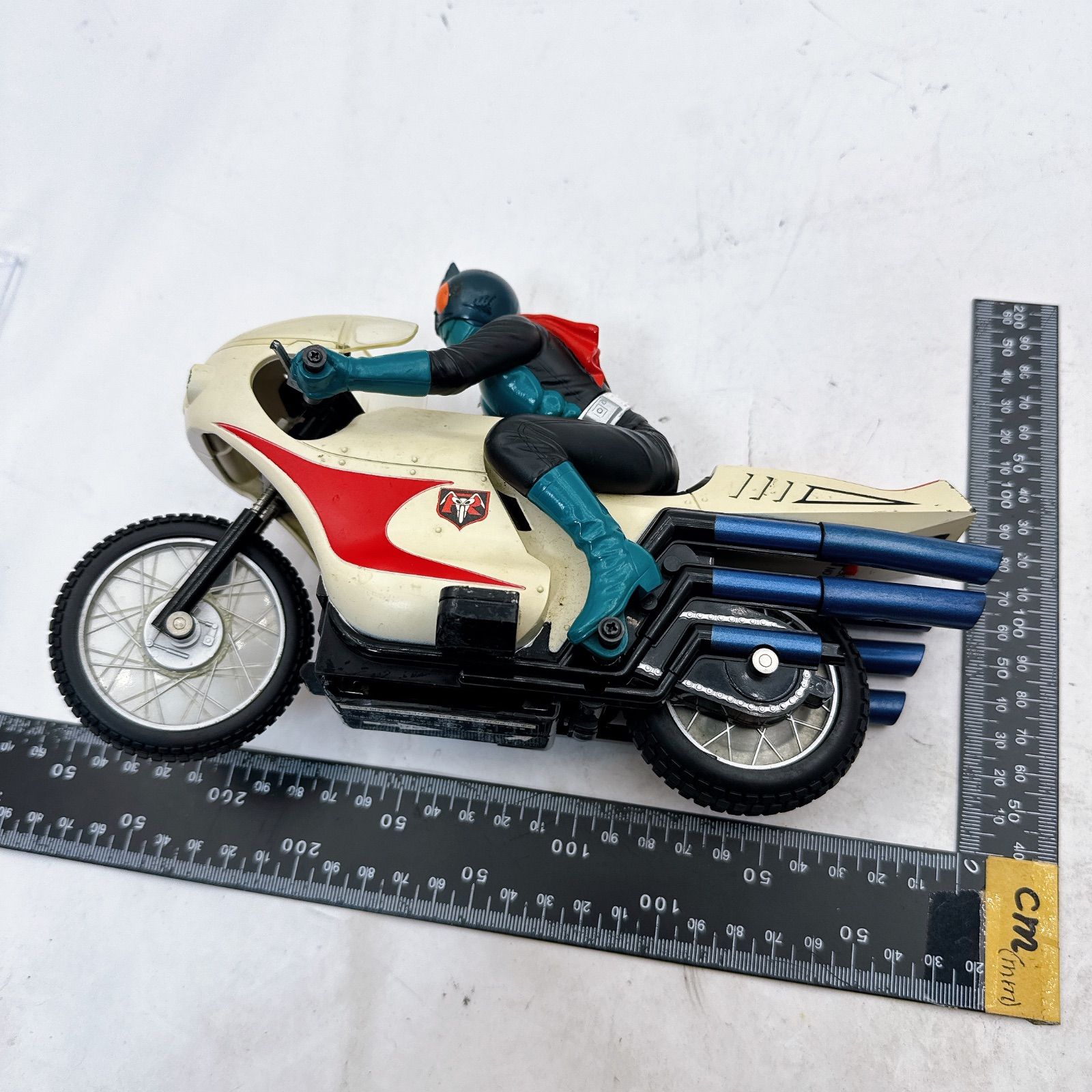 仮面ライダー サイクロン号 ラジコン 本体のみ 動作未確認 レトロ 特撮