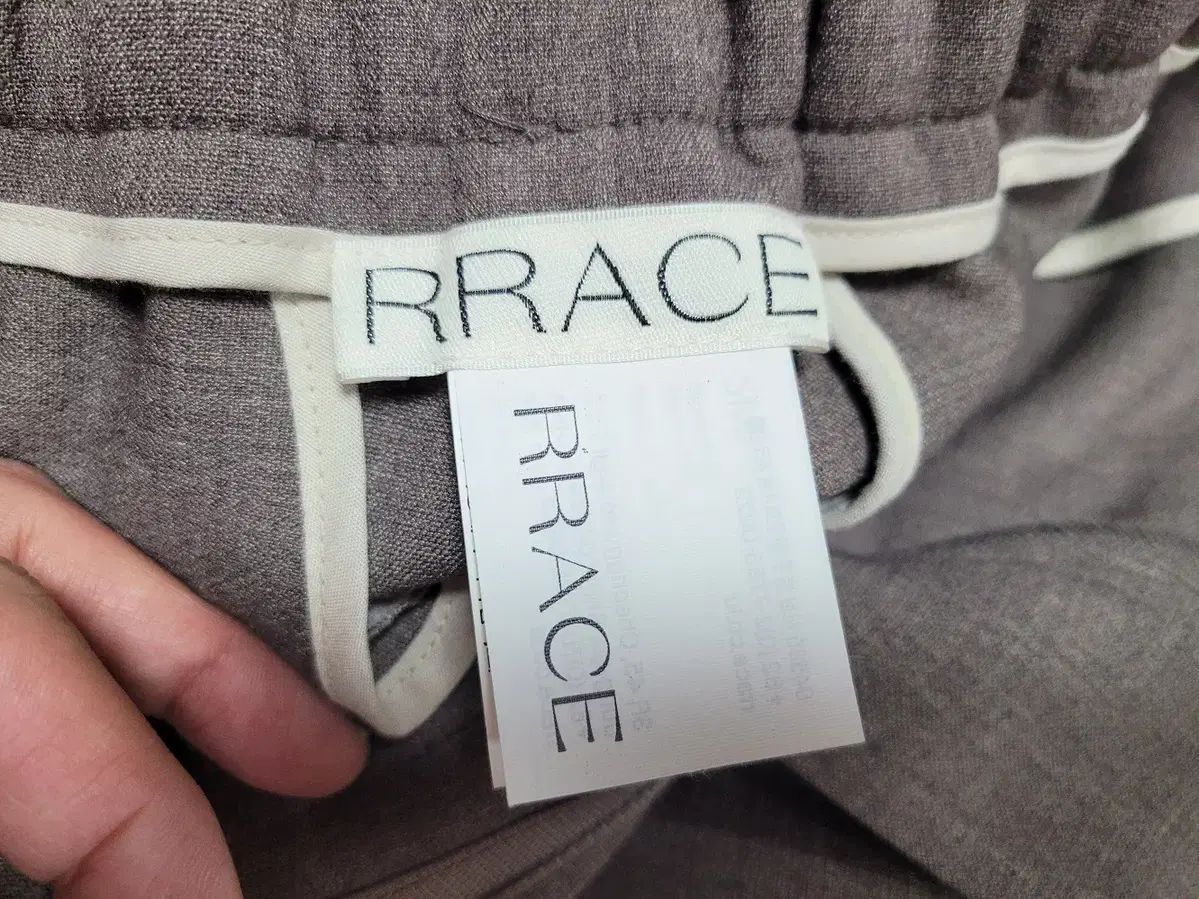 レース RRACE タック ウールパンツ 55 DECORATOM_COM_BR