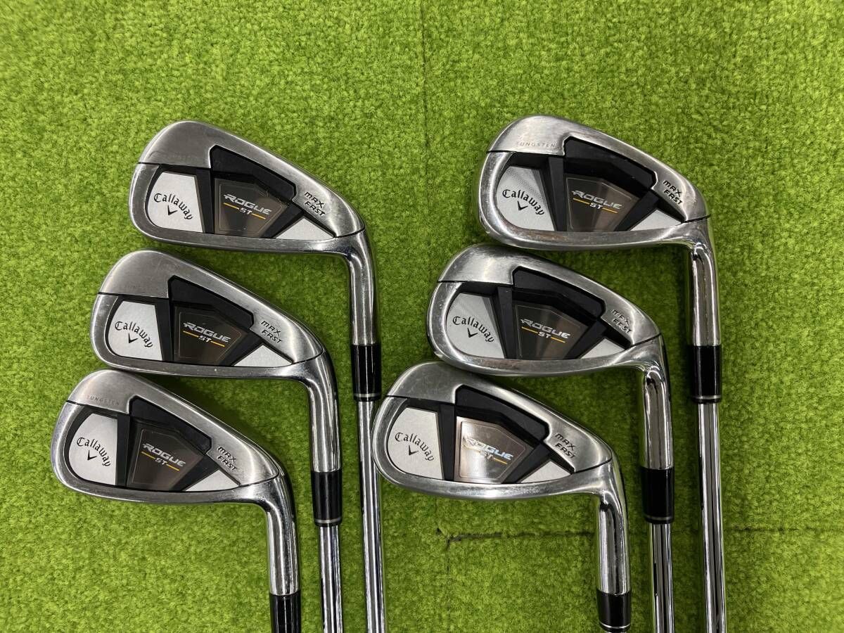 キャロウェイ ROGUE ST MAX FAST アイアンセット 6～9.P.A 6本セット K s Tour 115 フレックスS