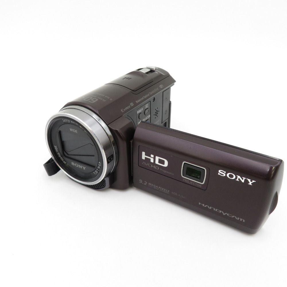 ソニー SONY ビデオカメラ Handycam PJ540 内蔵メモリ32GB ブラウン HDR-PJ540/T SONY HDR PJ540 中古 中古ソニー SONY ビデオカメラ Handycam PJ540