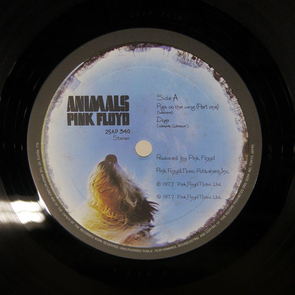 国内盤 PINK FLOYD/ANIMALS/CBS/SONY 25AP340 LP - メルカリ